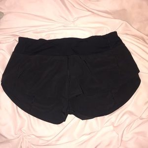 Lululemon speed up shorts black